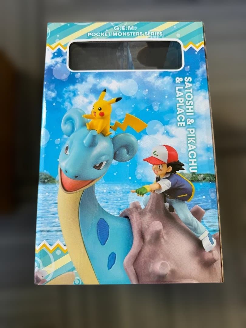 ポケットモンスター サトシ&ピカチュウ&ラプラス フィギュア
