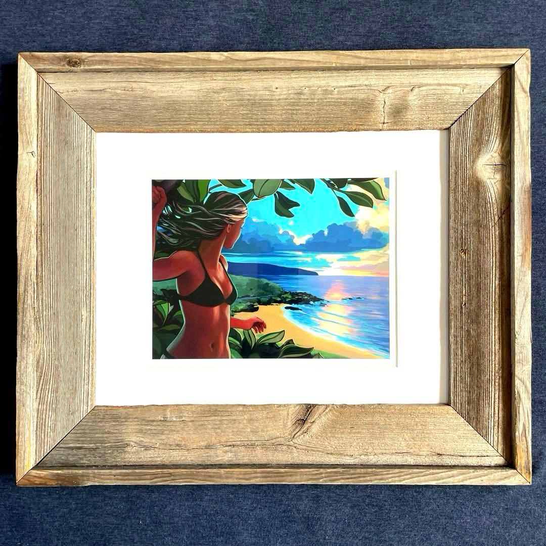 Christie Shinn『 ABOVE WAIMEA 』11×14 inch