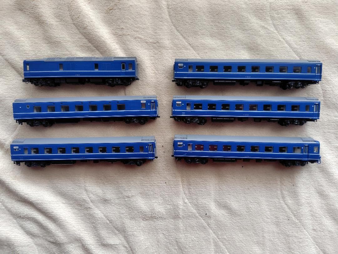 KATO 10-811 24系寝台特急「ゆうづる」基本6両セット