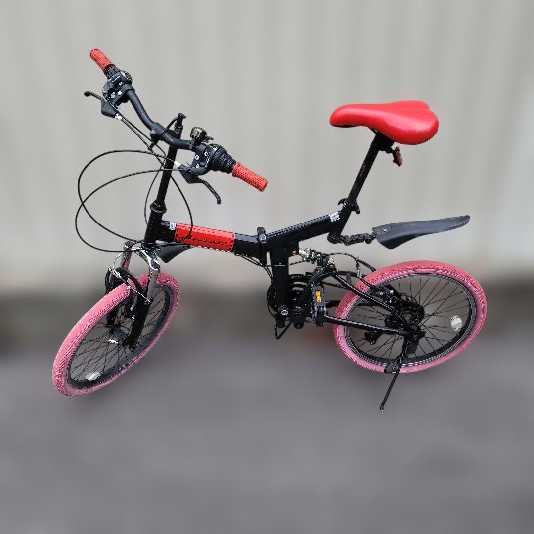 20インチ折りたたみ自転車 フルサスペンション