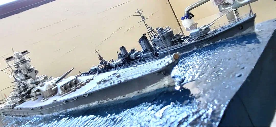 雪風駆逐艦と戦艦大和(1/450)の沖縄特攻or雪風映画のパンフレット