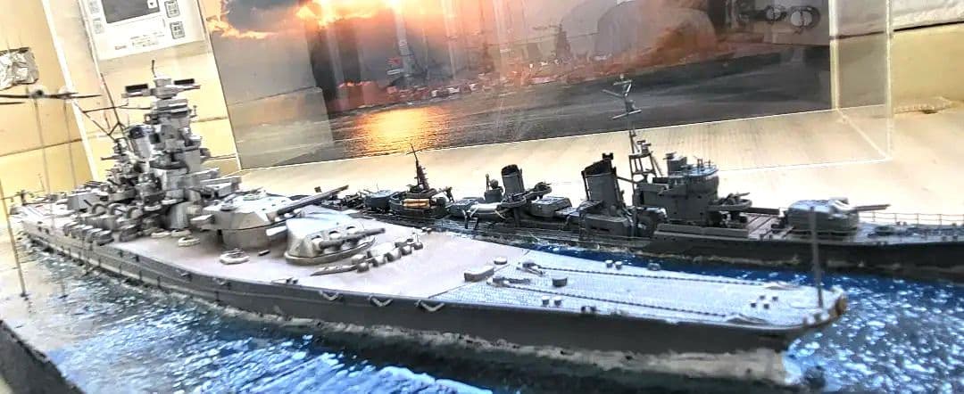 雪風駆逐艦と戦艦大和(1/450)の沖縄特攻or雪風映画のパンフレット