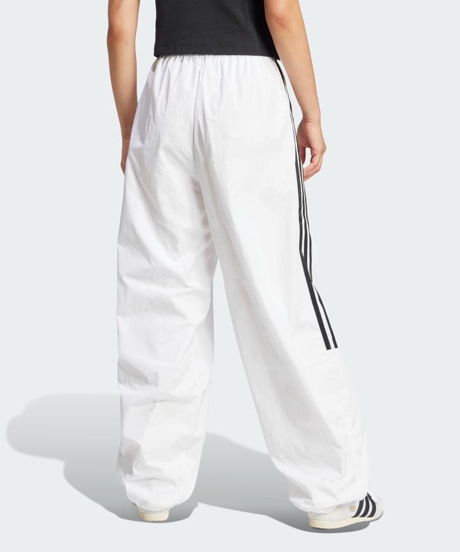 adidas アディダス チームガイスト オーバーサイズ トラックパンツ 白