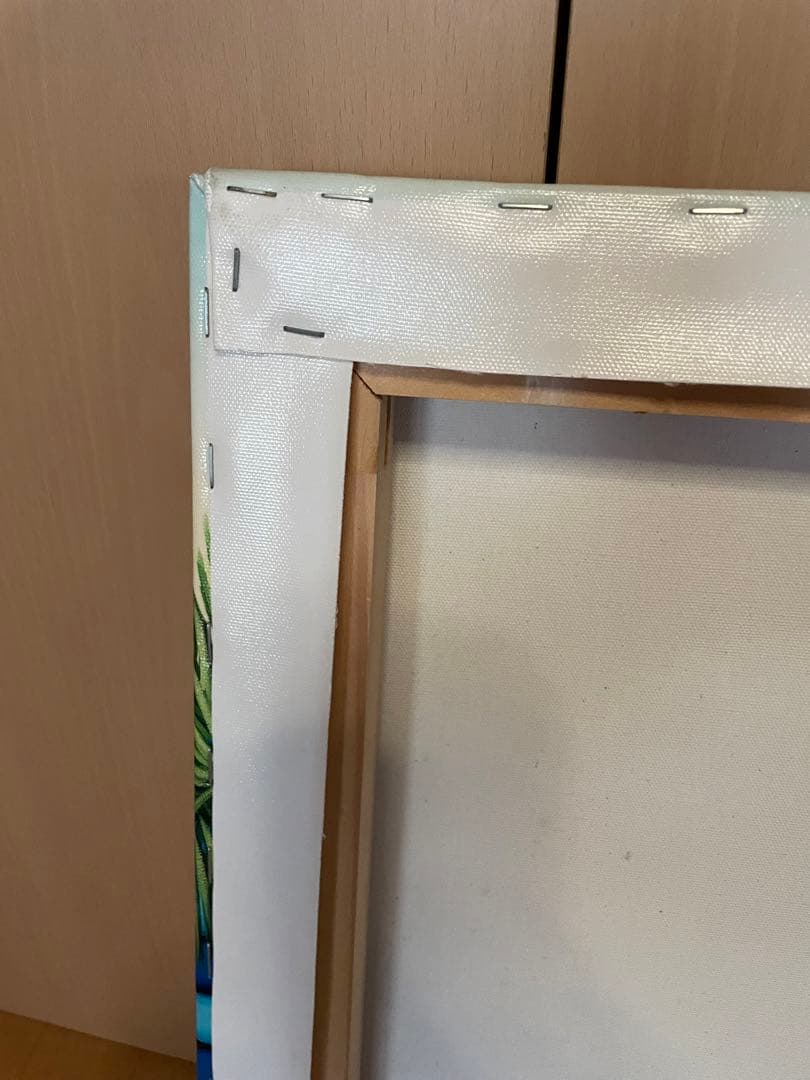 大判！ヘザーブラウンジクレーキャンバス絵画☆100枚限定・希少！横81cm!