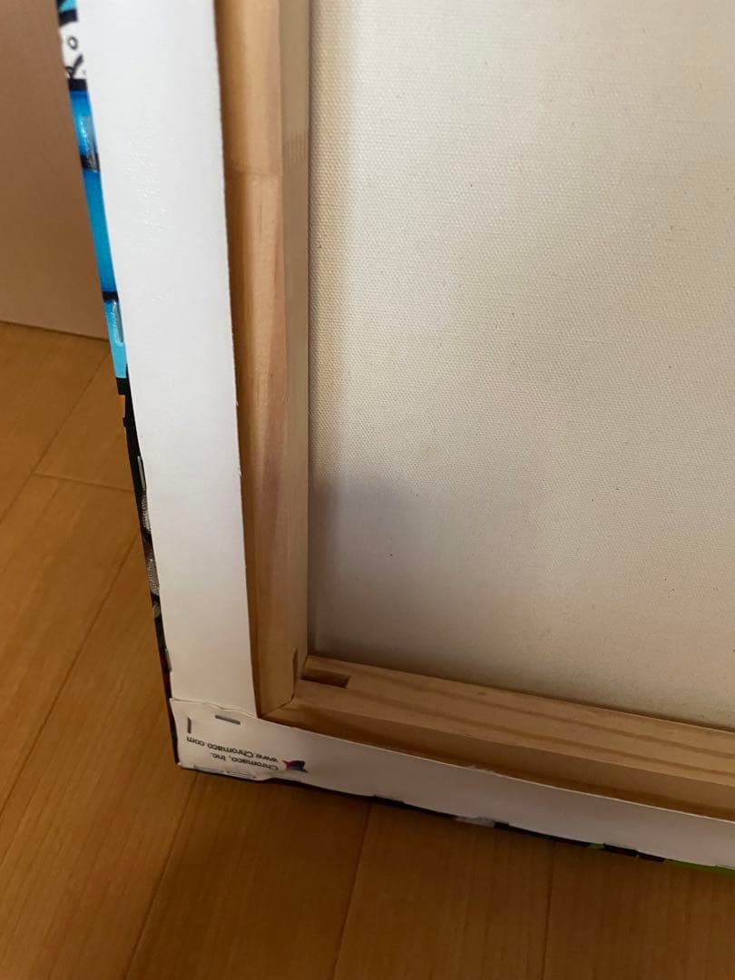 大判！ヘザーブラウンジクレーキャンバス絵画☆100枚限定・希少！横81cm!