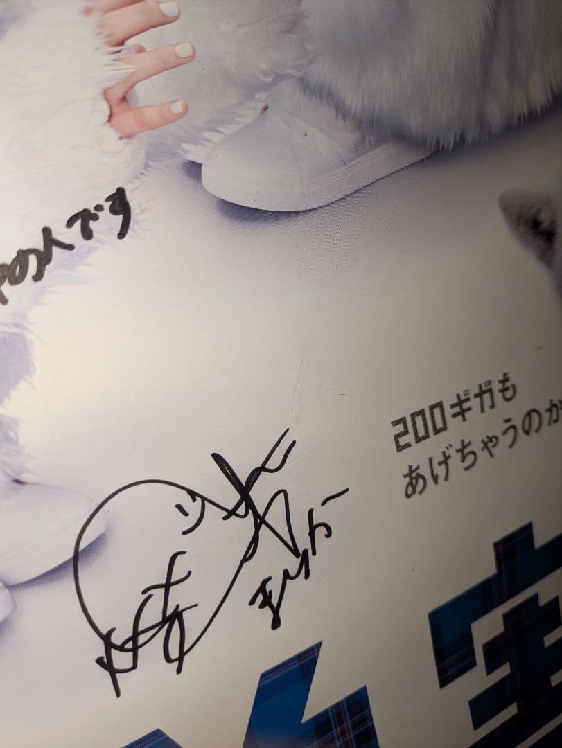 【週末限定セール】乃木坂　直筆サイン入りポスター