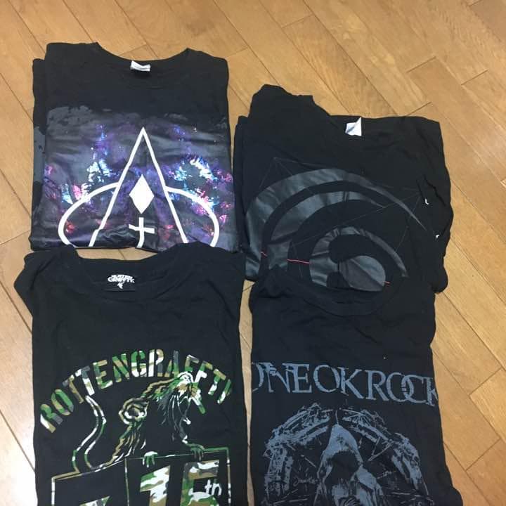 バンドTシャツ(バラ売り)