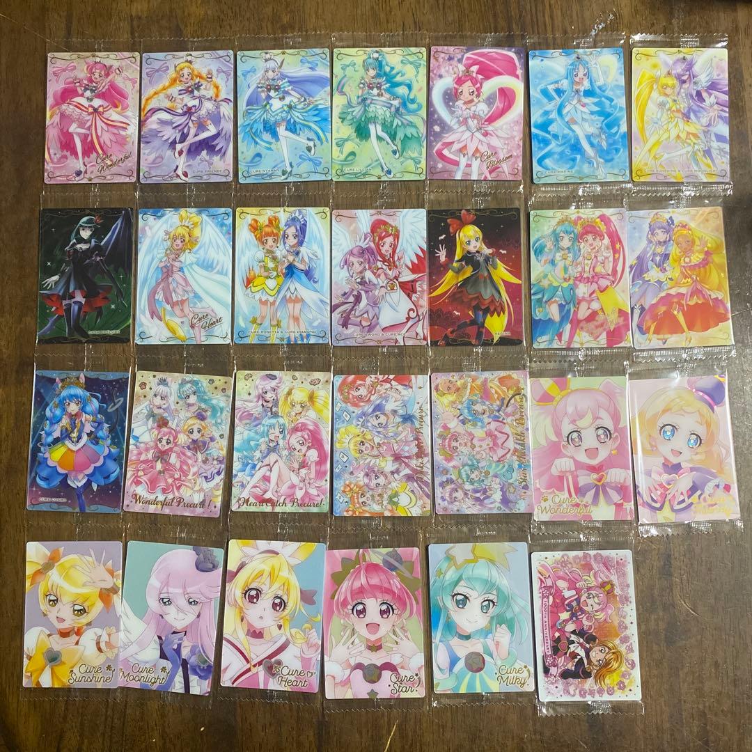 プリキュア ウエハース10弾、11弾、12弾フルコンプリート