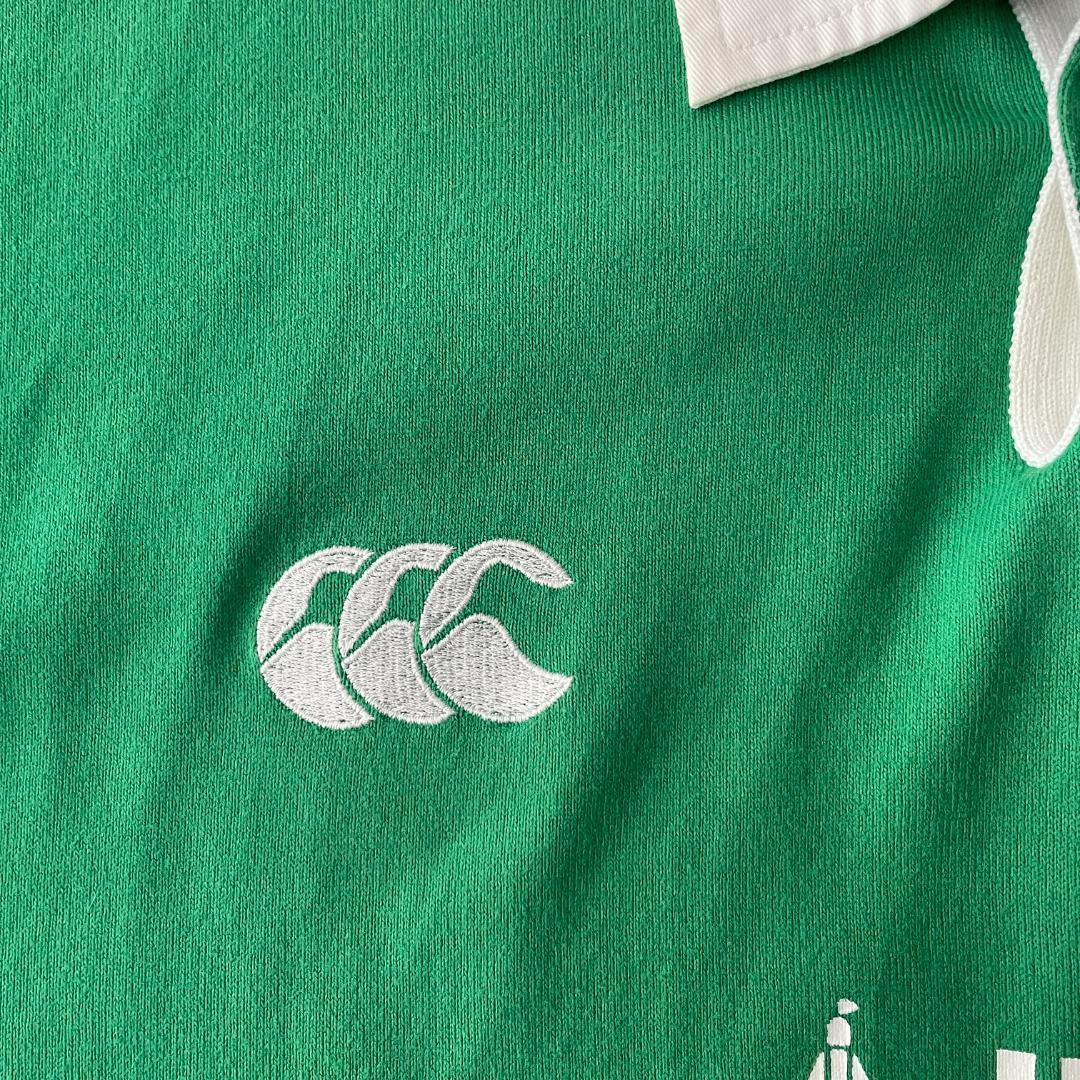 CANTERBURY　ラガーシャツ　アイルランド代表　ラグビー　刺繍　希少