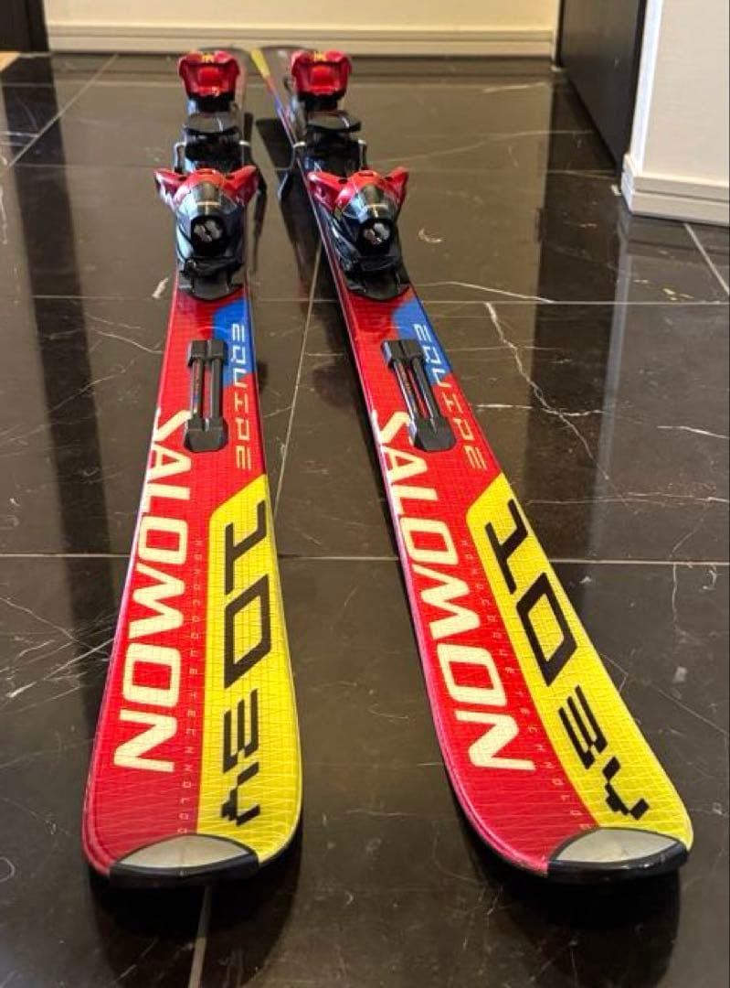 SALOMON EQUIPE 10 3V 155cm レッド/イエロー