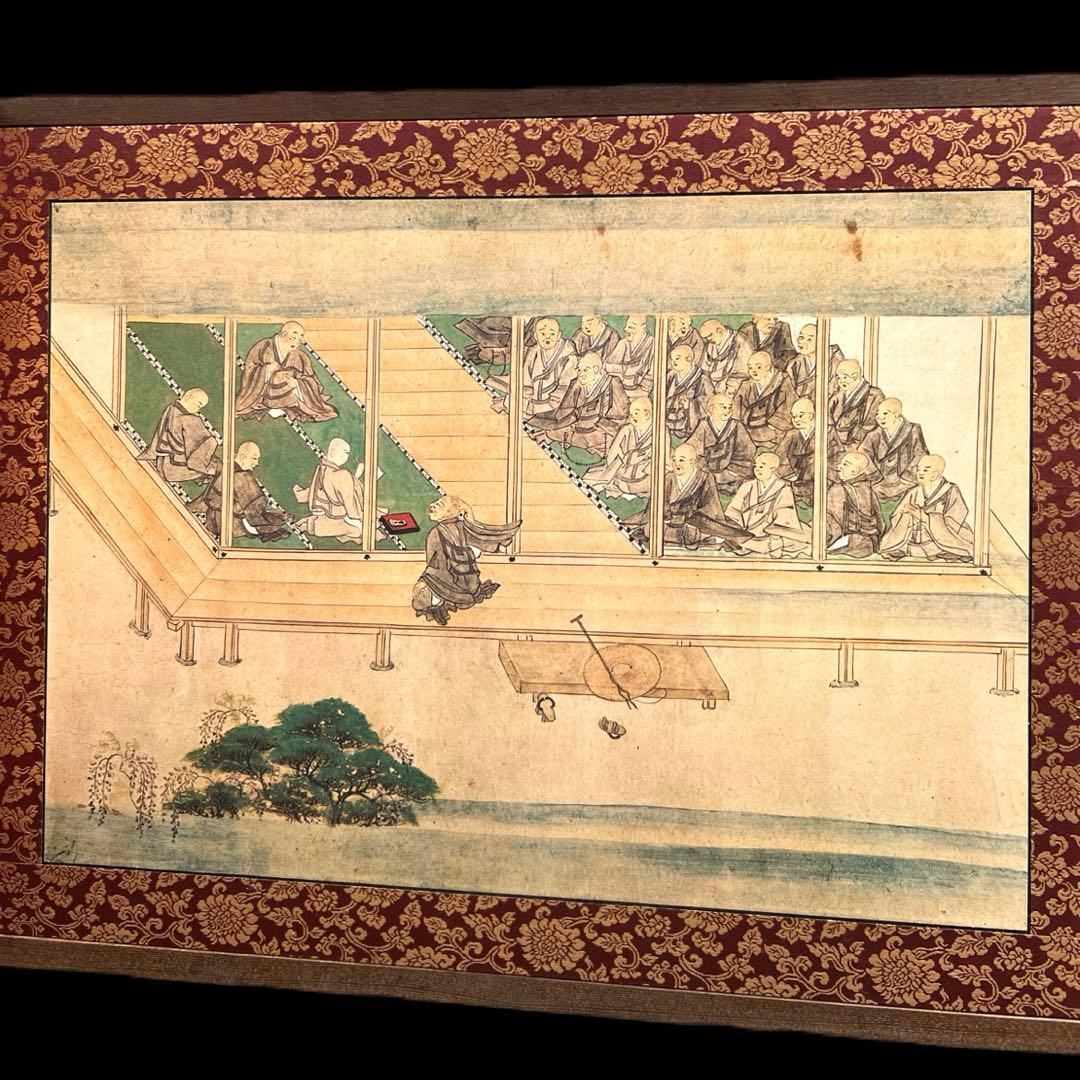 2121 屏風「本願寺聖人伝絵」 浄土真宗 重要文化財