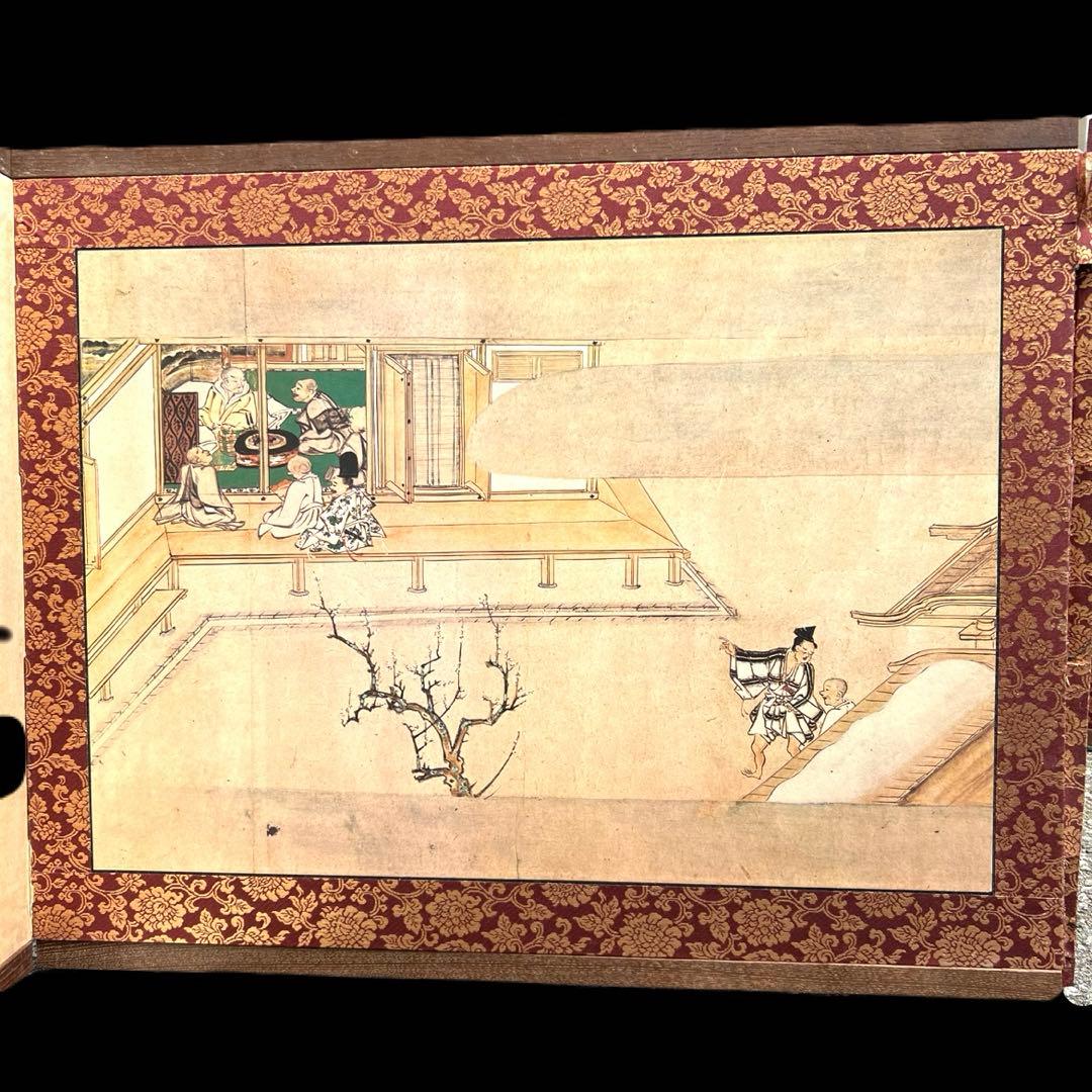 2121 屏風「本願寺聖人伝絵」 浄土真宗 重要文化財