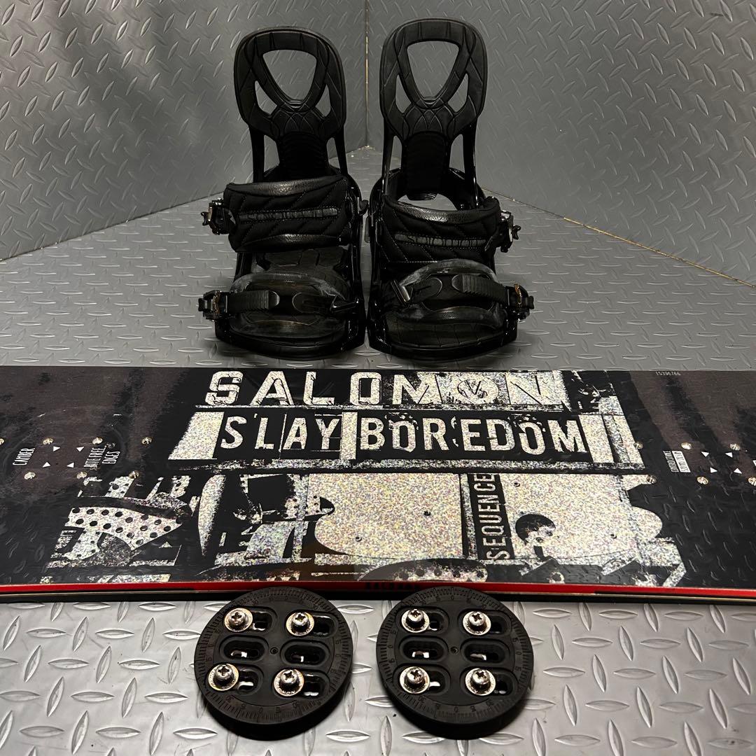 【サロモンセット】サロモン シークエンス 151cm スノーボード 2点セット