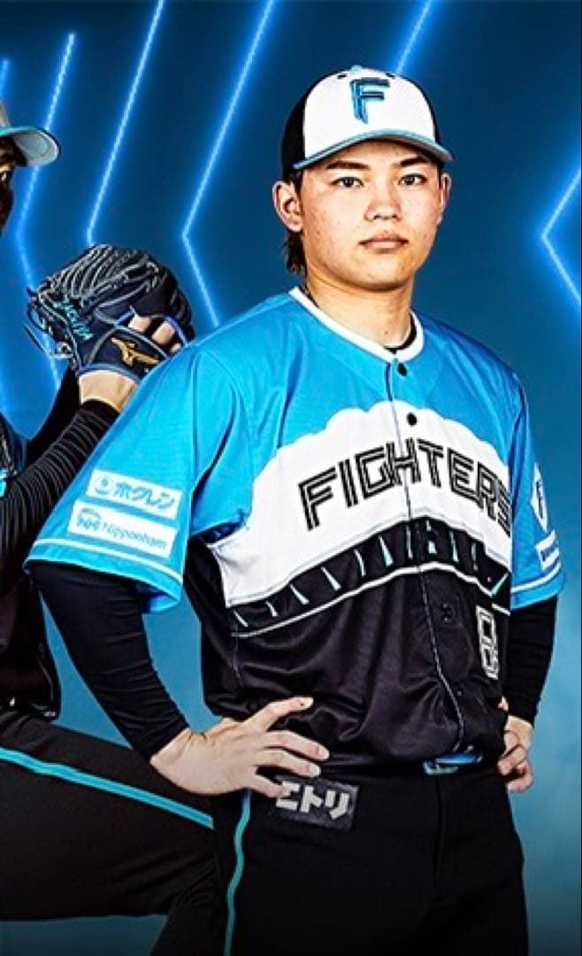 【新品】北海道日本ハムファイターズ　エスコン　ユニフォーム　田宮 裕涼　L