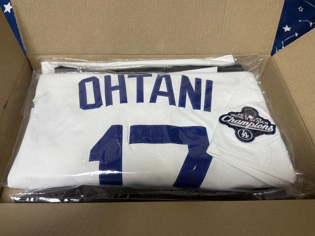 ドジャース大谷翔平リミテッドジャージ ホーム ホワイト 2025WS優勝パッチ付