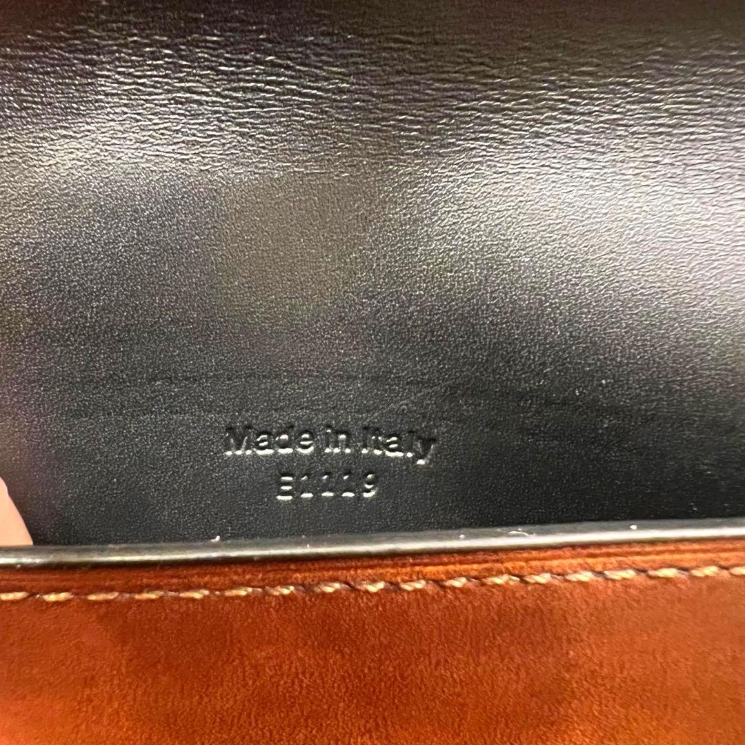 【未使用品】BERLUTI ☆ベルルッティ ブラウンレザーパスポートケース