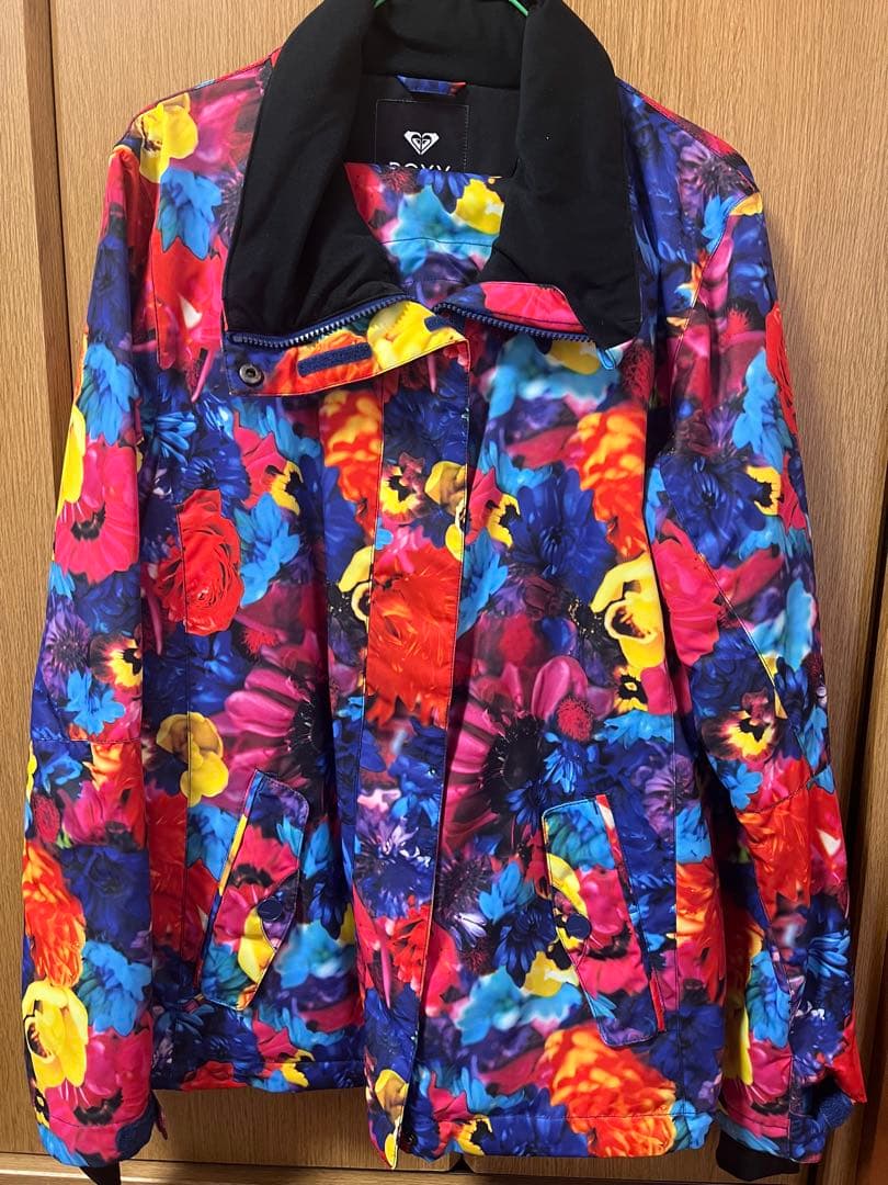 ROXY スノボウェア 蜷川実花コラボ 花柄 サイズL 上のみ