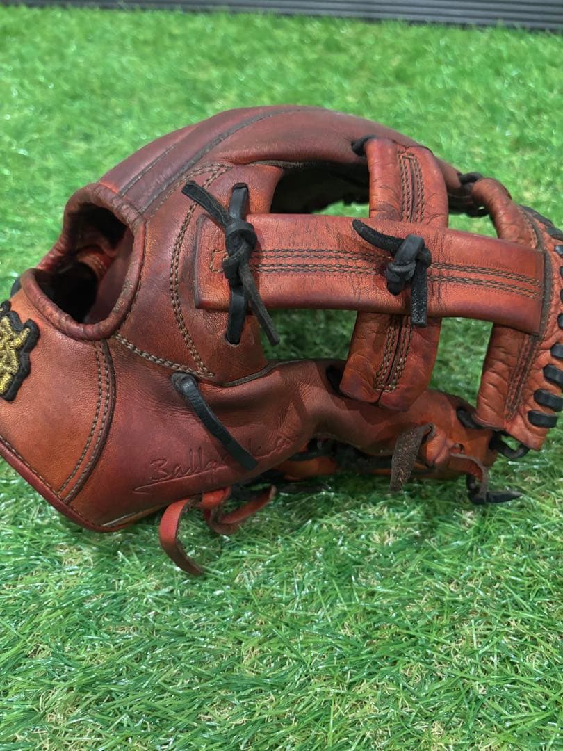 和牛JB　硬式用グラブ　JB-J005 パワーオレンジ