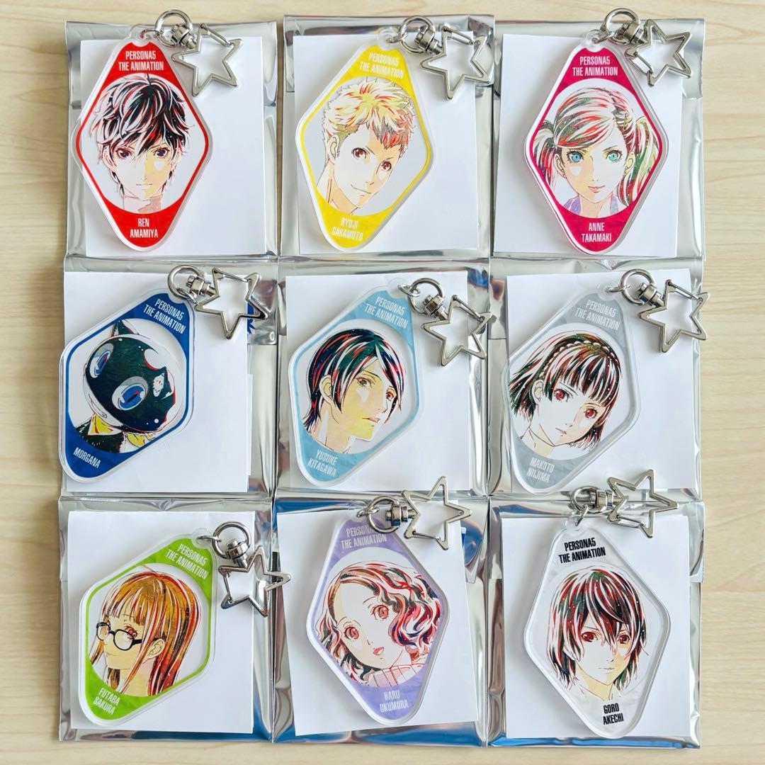 ペルソナ5 the Animation アニアート アクリルキーホルダー 全9種