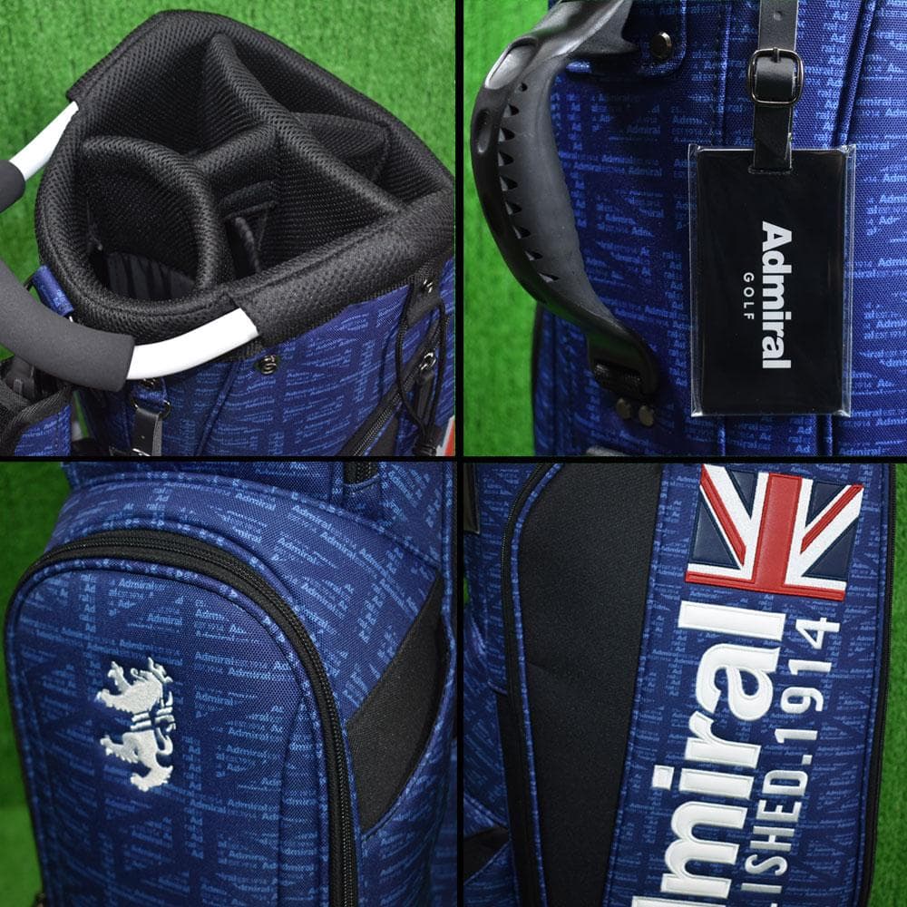 ADMIRAL/アドミラル ゴルフ ハイグレード キャディバッグ９型 新品！