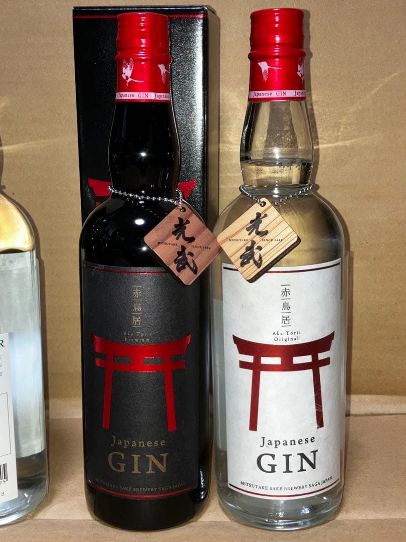 ★赤鳥居 ジン 4本 シティハンターコラボ GIN スピリッツ