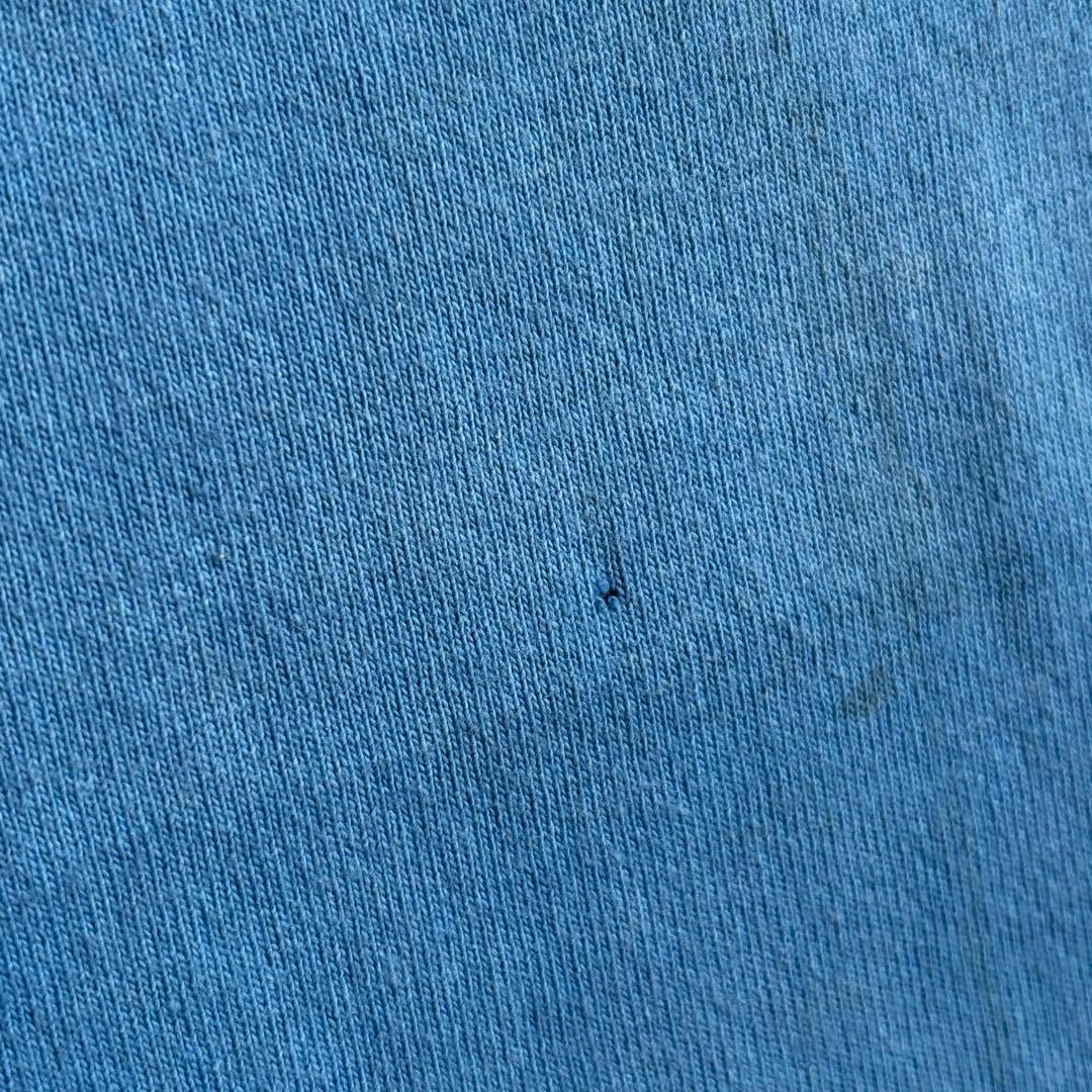 90sヴィンテージ古着oasis Tシャツ 水色 100%コットン