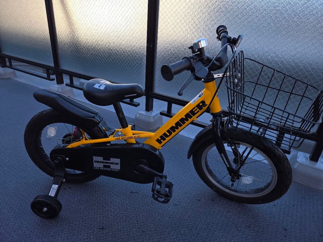最終値下げ　引き取り可　HUMMER ハマー　子供用　自転車 14インチ
