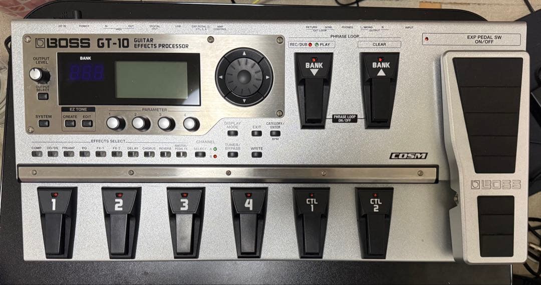 BOSS GT-10 エフェクター　ケースリュック付