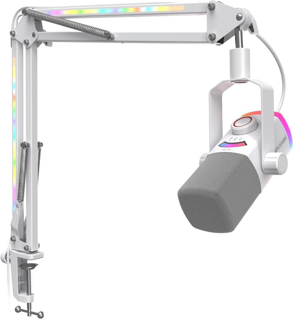 FIFINE USB/XLR接続 ダイナミックマイク ゲーミング 配信用