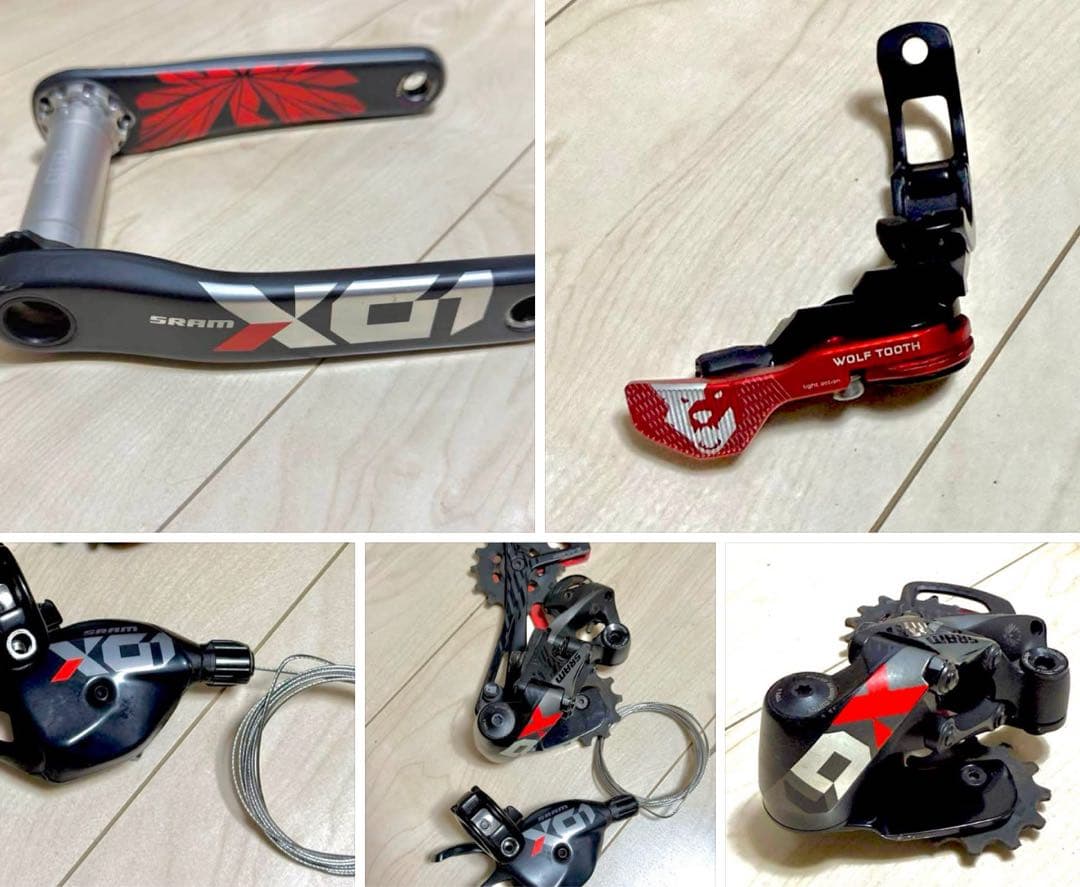 自転車本体 SramX01 DrivetrainCrankset RemoteLever