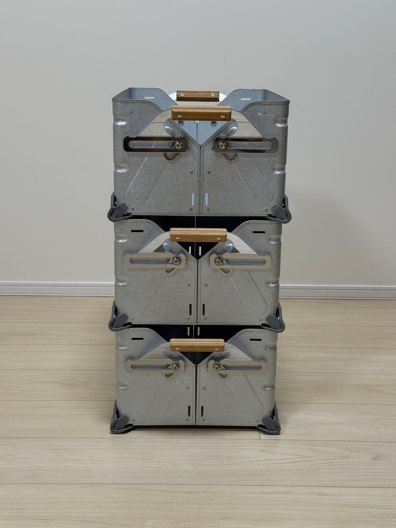 シェルフコンテナ25本体×3台セット スノーピーク