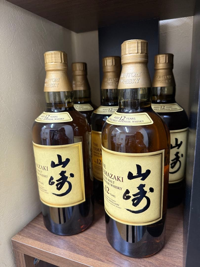 山崎 12年 ウイスキー 700ml 5本セット