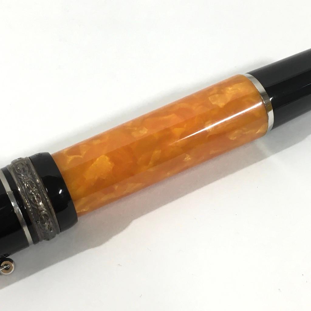 ○未使用品！ デルタ ドルチェビータ ミレニアム ミディアム M 万年筆 18金