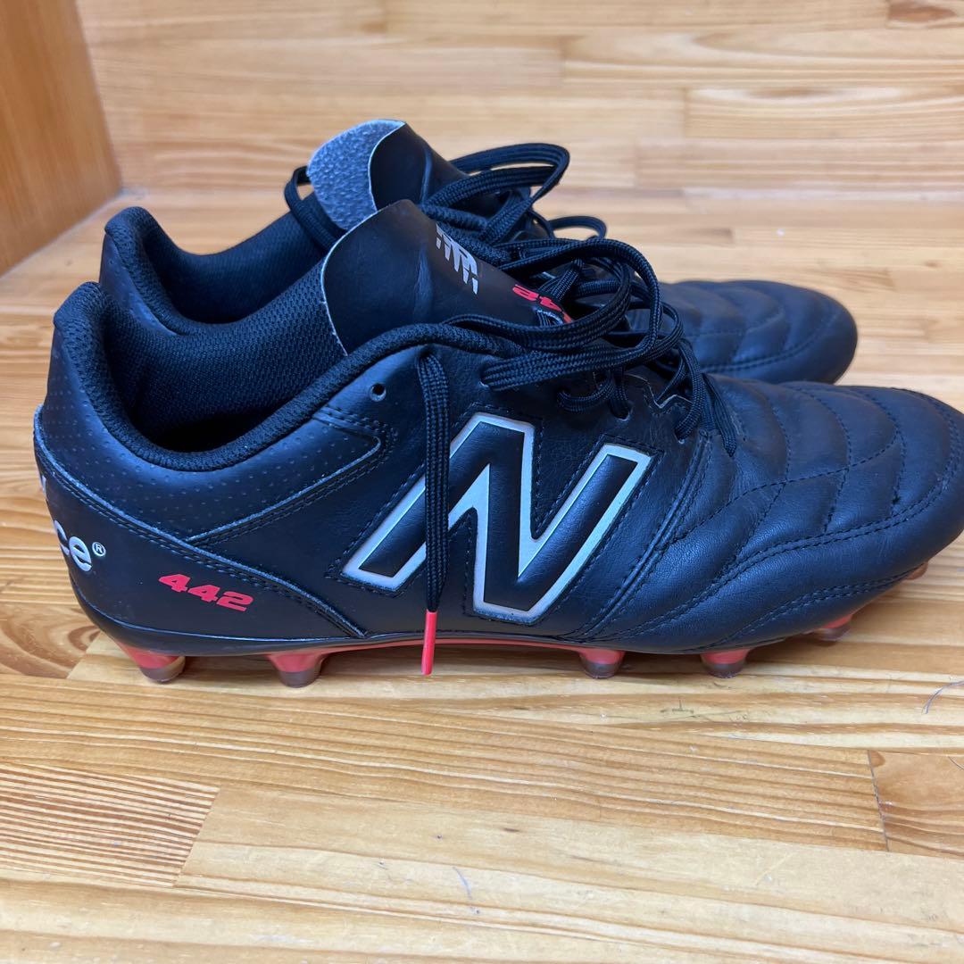 New Balance 442 サッカーシューズ ブラック美品