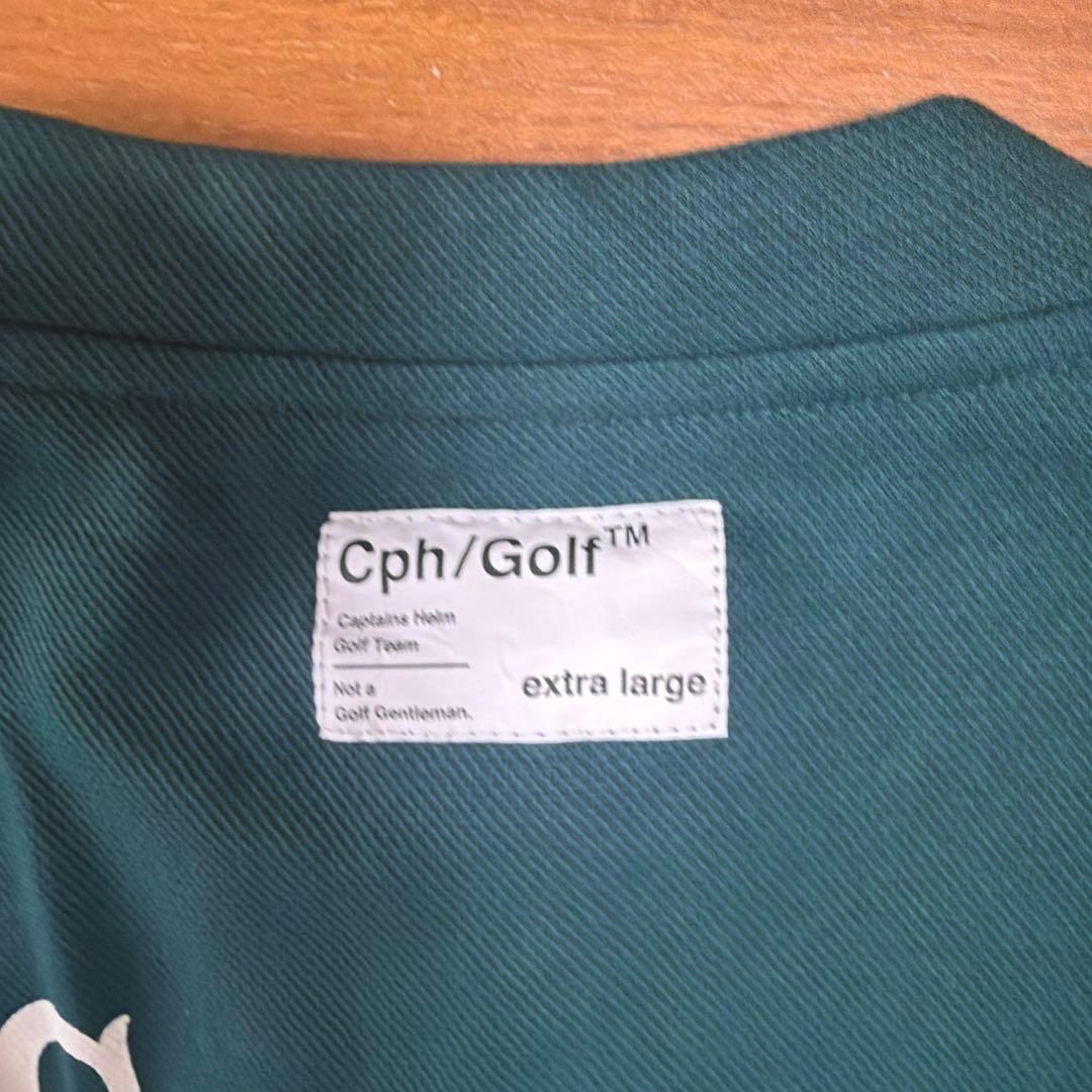 Cph/Golf エクストララージ ダークグリーン シャツ