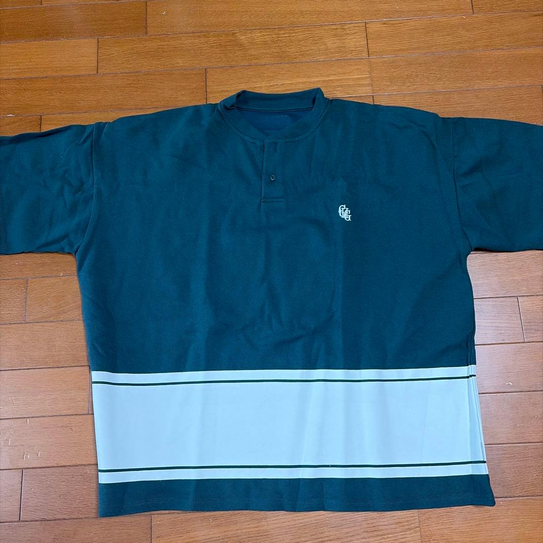 Cph/Golf エクストララージ ダークグリーン シャツ