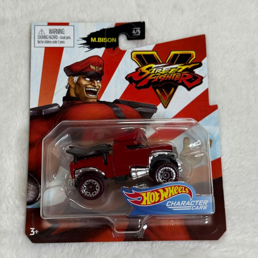ホットウィール ストリートファイターV コラボ　キャラクターカー5台