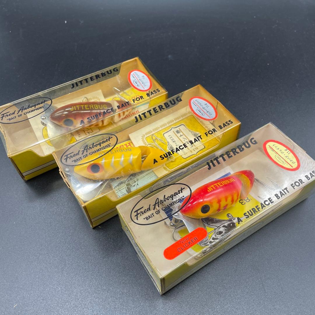 フレッドアーボガスト ジッターバグ・ジョイント11g 3色セット（オールド）