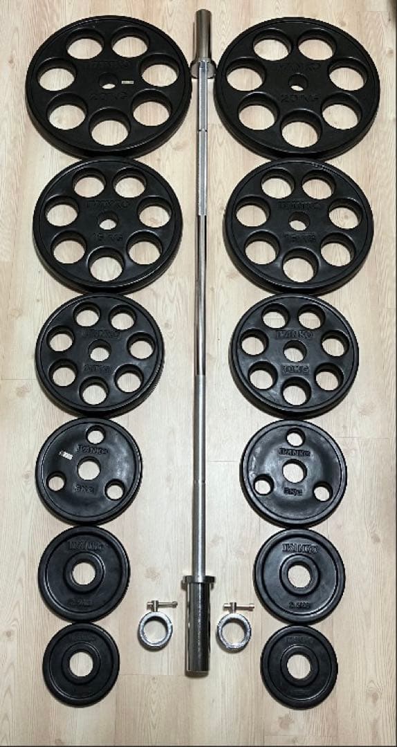 IVANKO プレート　合計107.5kg (付属品なし)