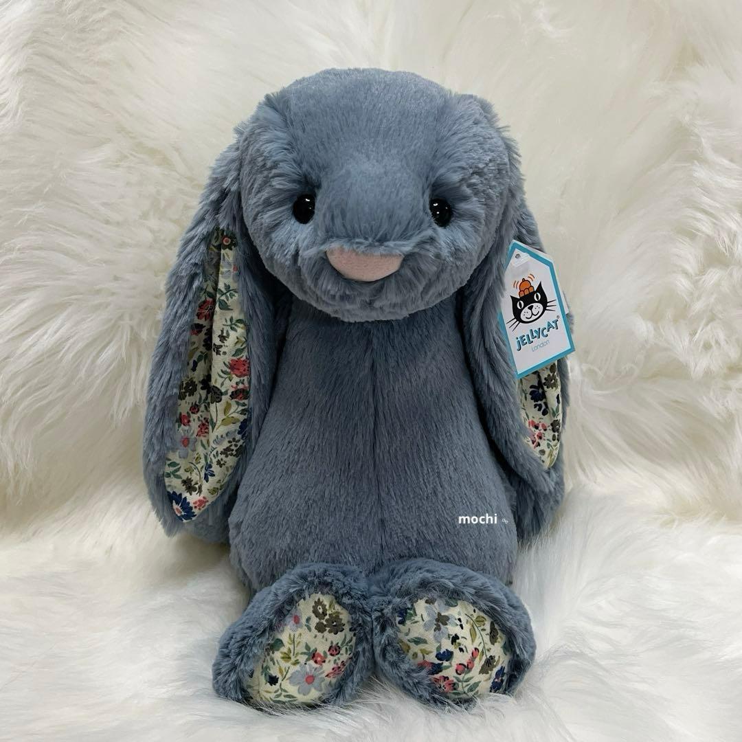  Medium BlossomDuskyBlueBunnyうさぎ