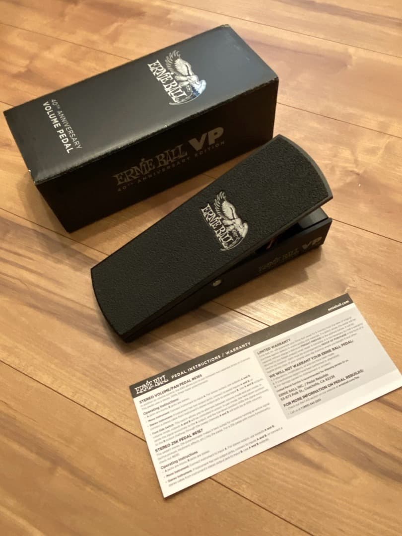ギター ERNIE BALL 40TH ANNIVERSARY VOLUME PEDAL