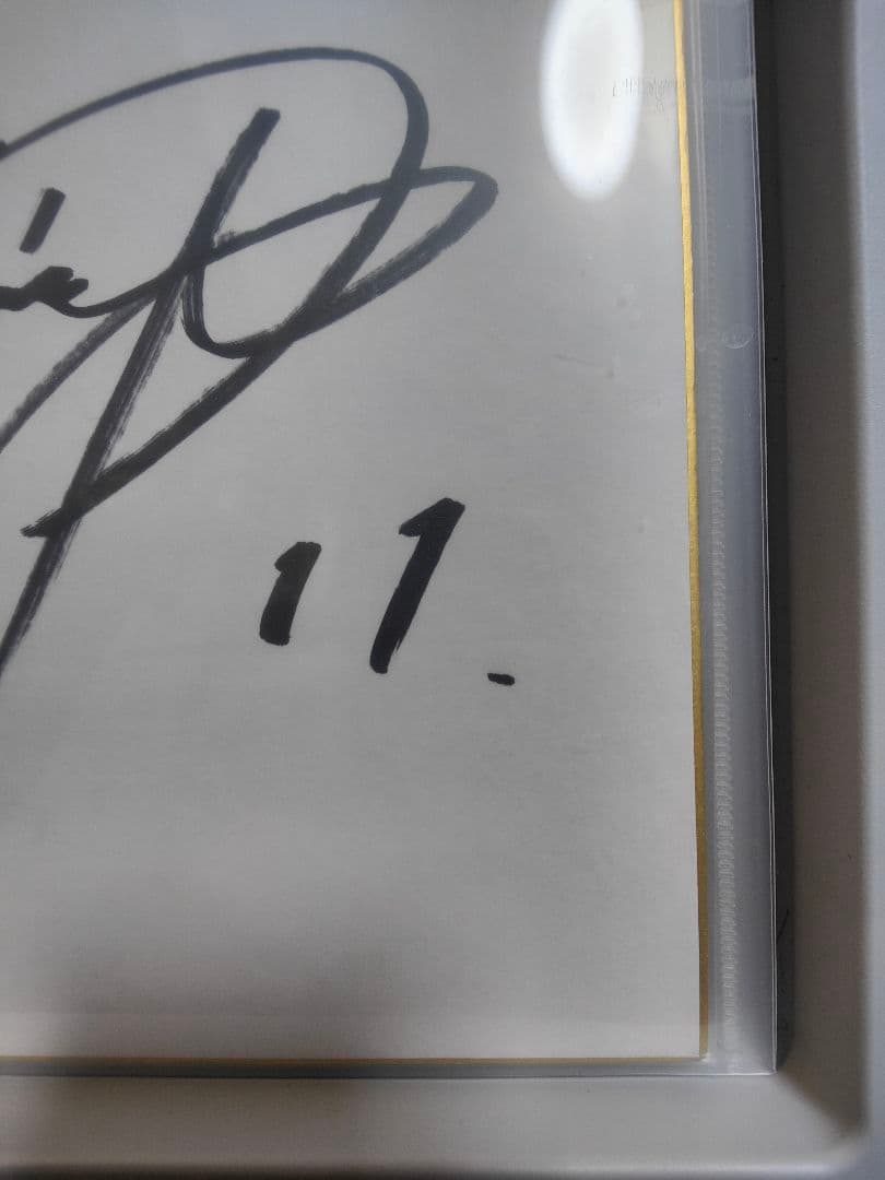 大谷翔平　直筆サイン　2016 鎌ヶ谷