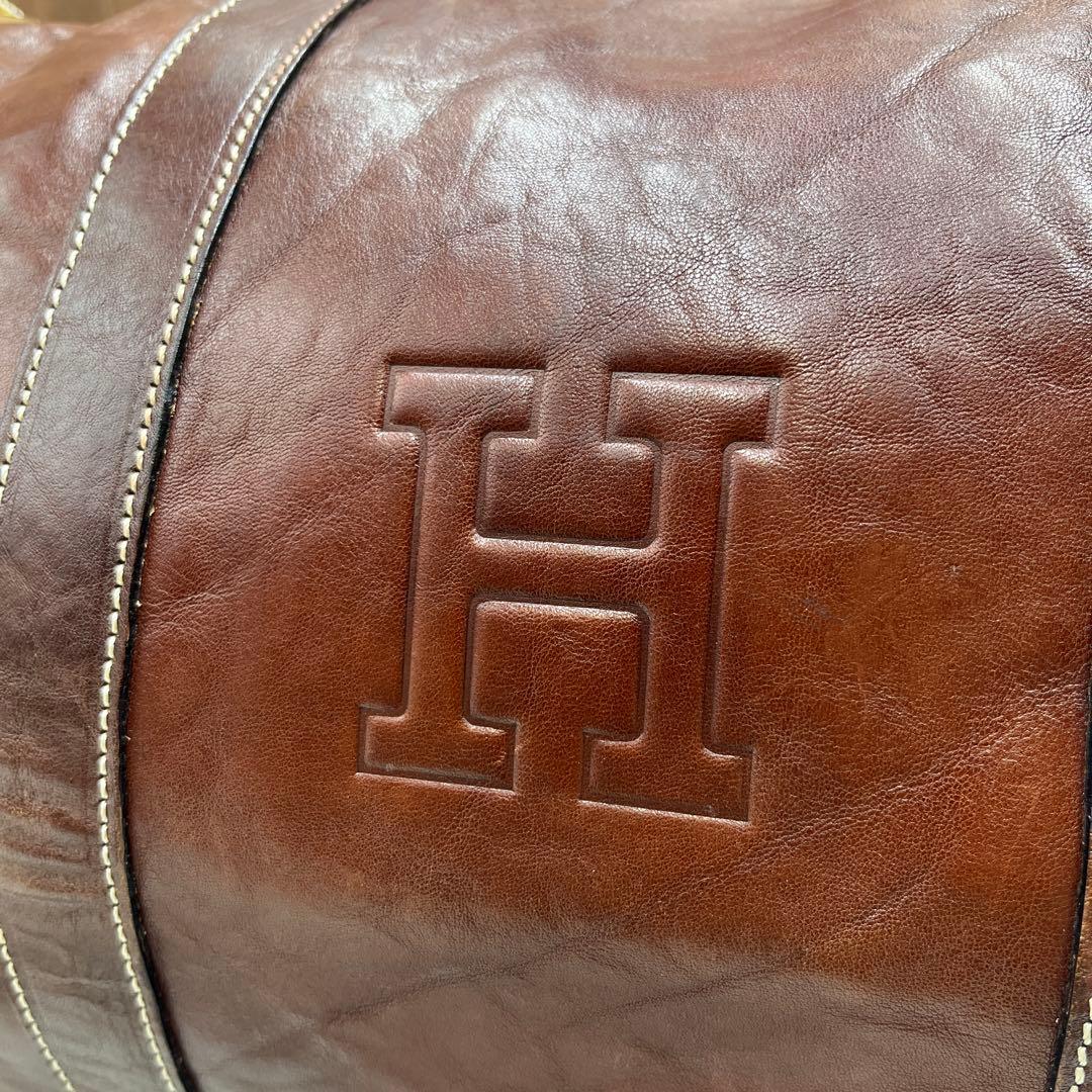 HIROFU 旅行ボストンバッグショルダーバッグ　2way レザー本革大容量