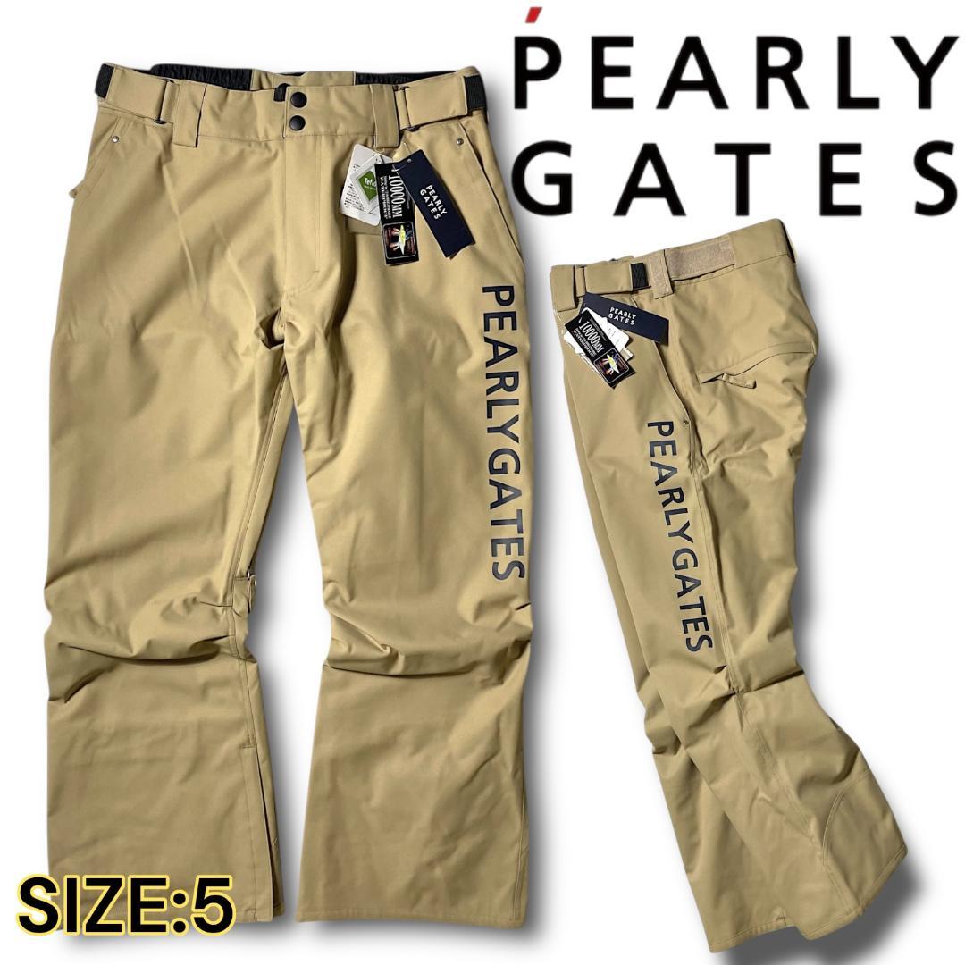 5 定価3.9万 パーリーゲイツ 防水 防寒 スノーウエア パンツ スノボ