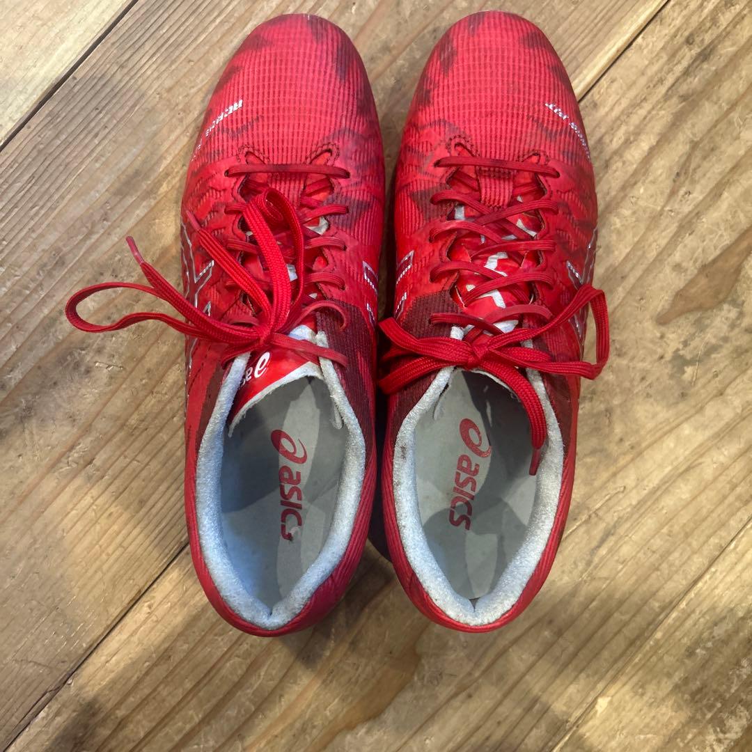 ASICS DS LIGHT acrossPRO2 サッカーシューズ レッド