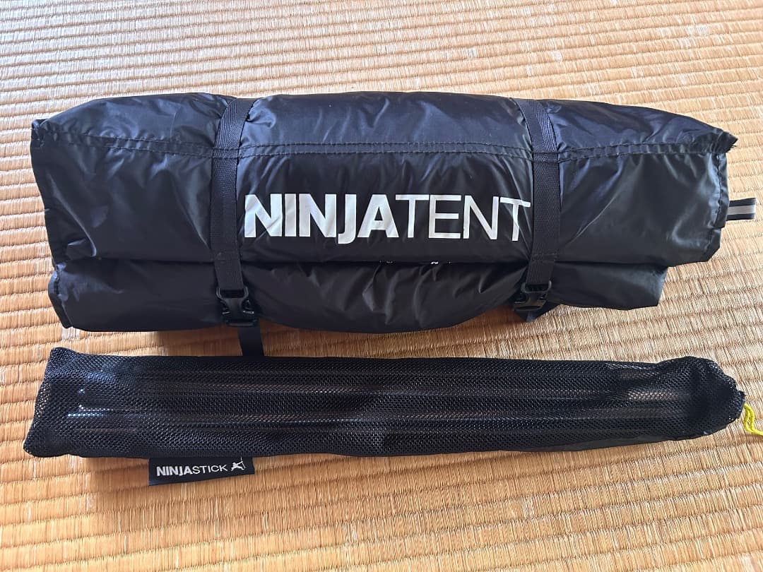 NINJA TENT（DarkGray)　＋　NINJA STICK