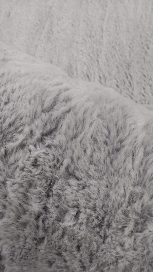 犬人兼用　オーバル型　ベッド グレー