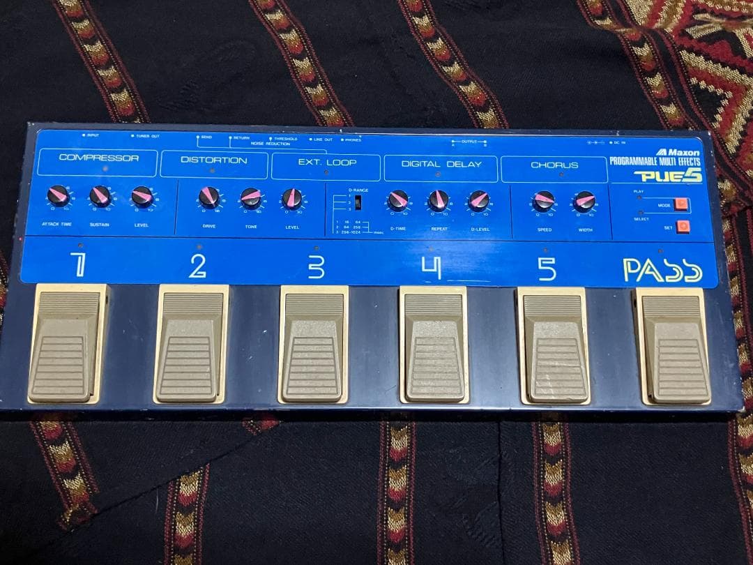 Maxon PUE-5 ギターエフェクター マルチエフェクター