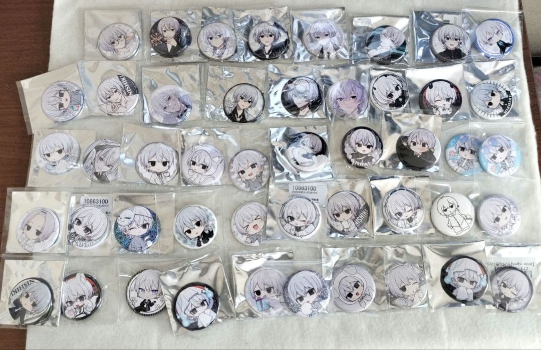 すにすてsneakerstepにしき缶バッジセット