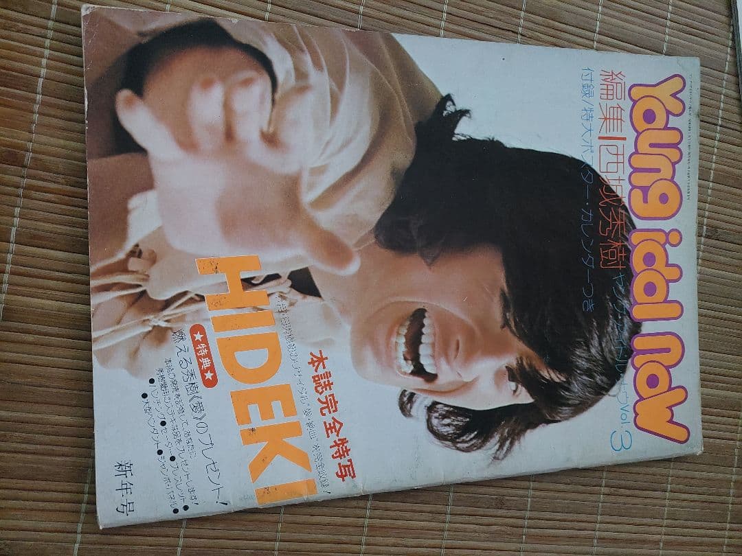 西城秀樹さんパンフレット写真セット